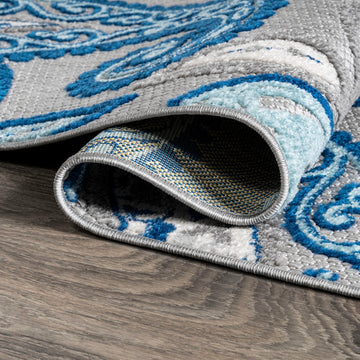 Julien Paisley High-low Indoor/outdoor Area Rug